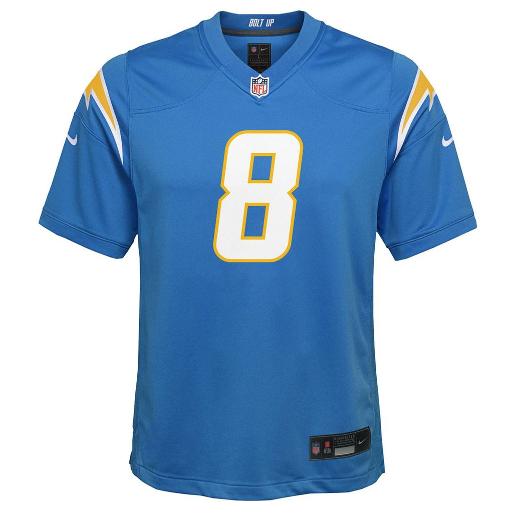 Omarion Hampton Los Angeles Chargers Youth Team Jersey - Powder Blue