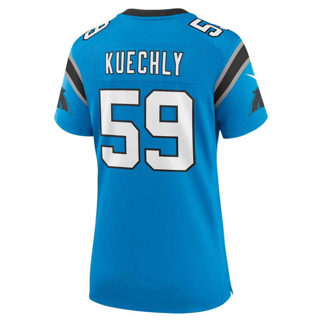 Luke Kuechly Carolina Panthers Women's Retired Player Jersey - Blue