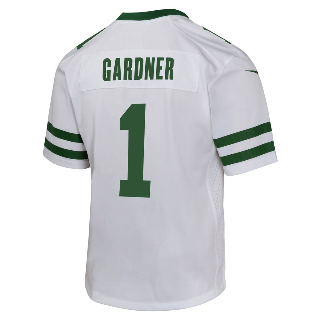 Ahmad Sauce Gardner New York Jets Youth Jersey - White
