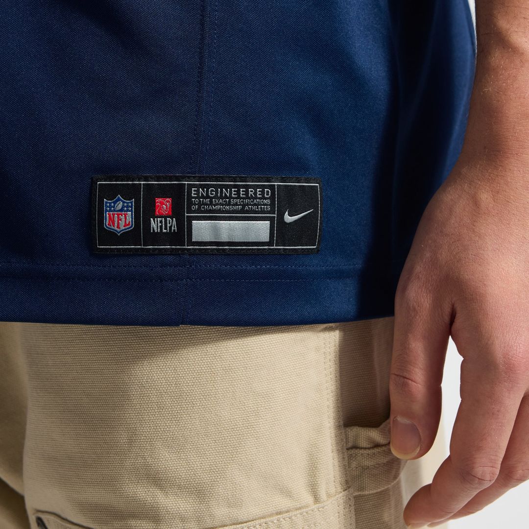 Drake Maye New England Patriots Team Stitched Jersey - Navy