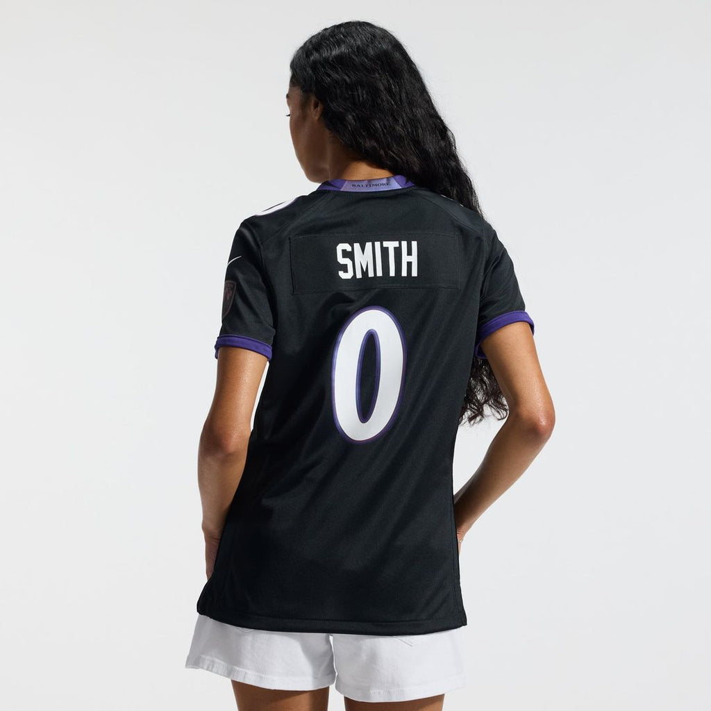 Roquan Smith Baltimore Ravens Women's Alternate Jersey - Black