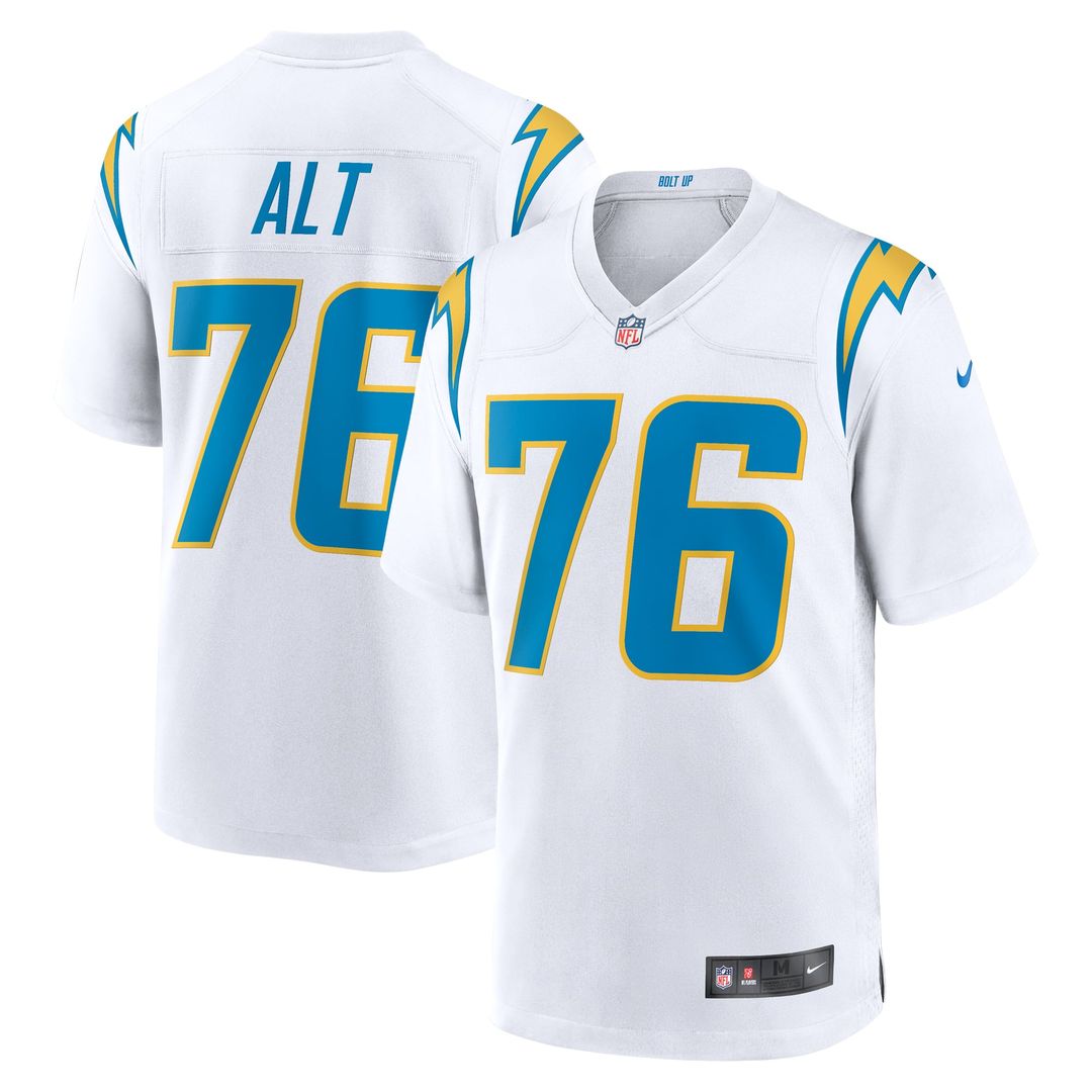 Joe Alt Los Angeles Chargers Player Jersey - White