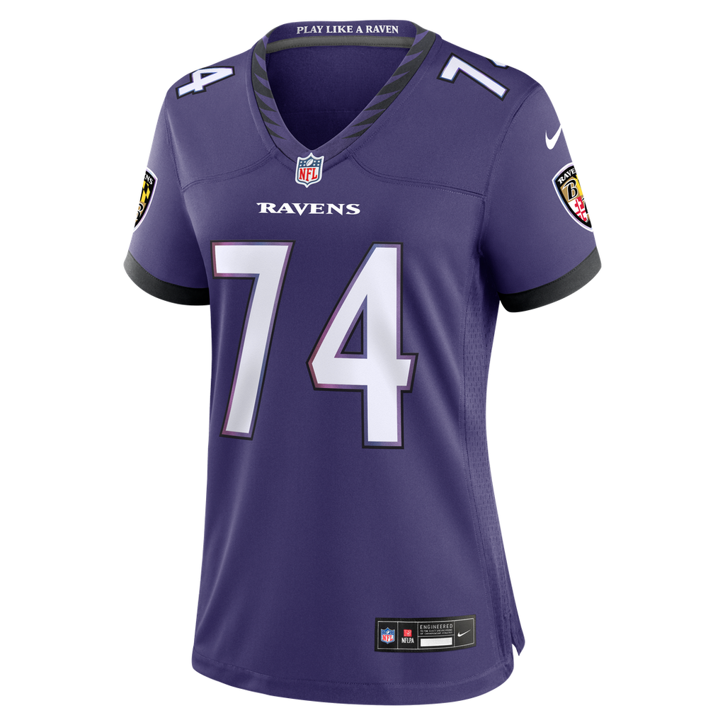 John Simpson Baltimore Ravens Women's Team Jersey - Purple