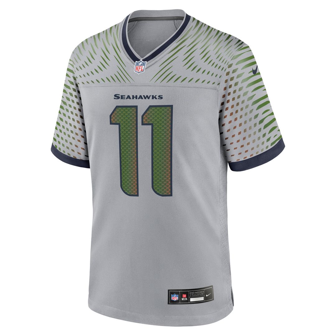 Jaxon Smith-Njigba Seattle Seahawks Rivalries Collection Jersey - Gray