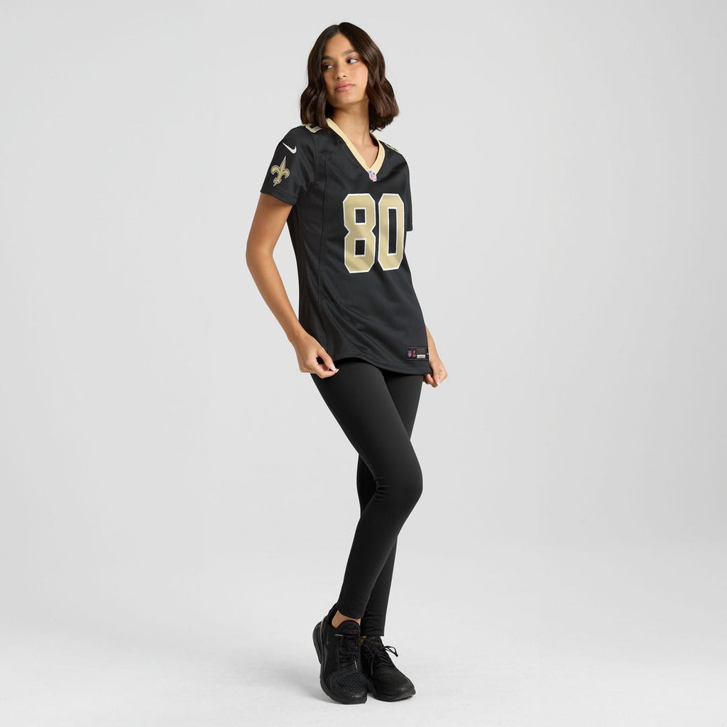 Moliki Matavao New Orleans Saints Women's Team Jersey - Black
