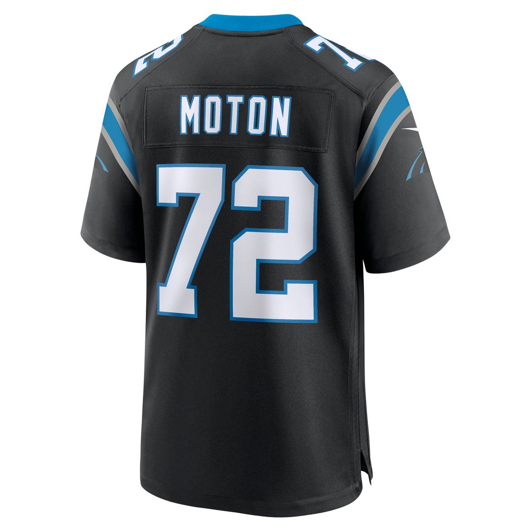 Taylor Moton Carolina Panthers Team Jersey - Black