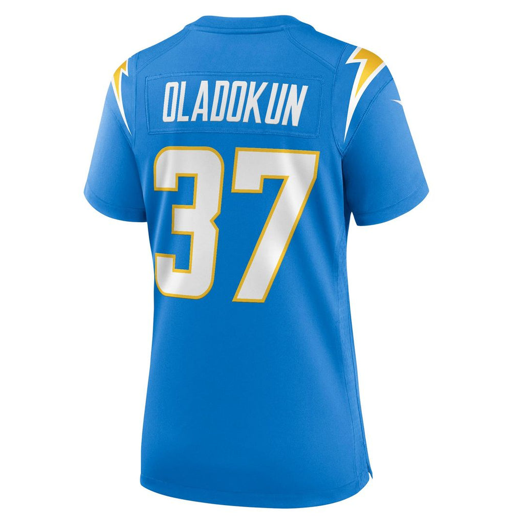 Oladokun Los Angeles Chargers Women's Team Jersey - Powder Blue