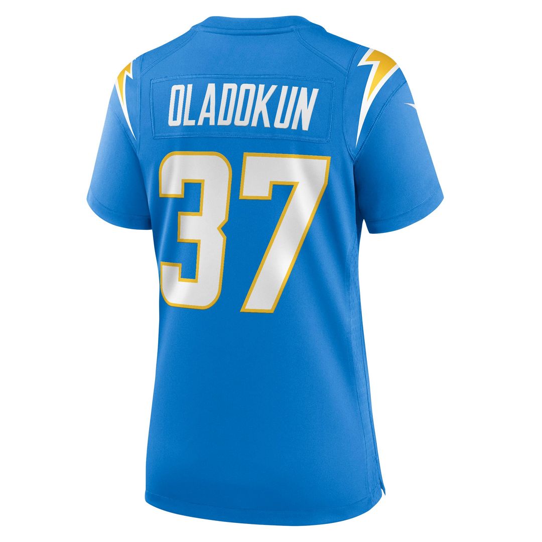 Oladokun Los Angeles Chargers Women's Team Jersey - Powder Blue