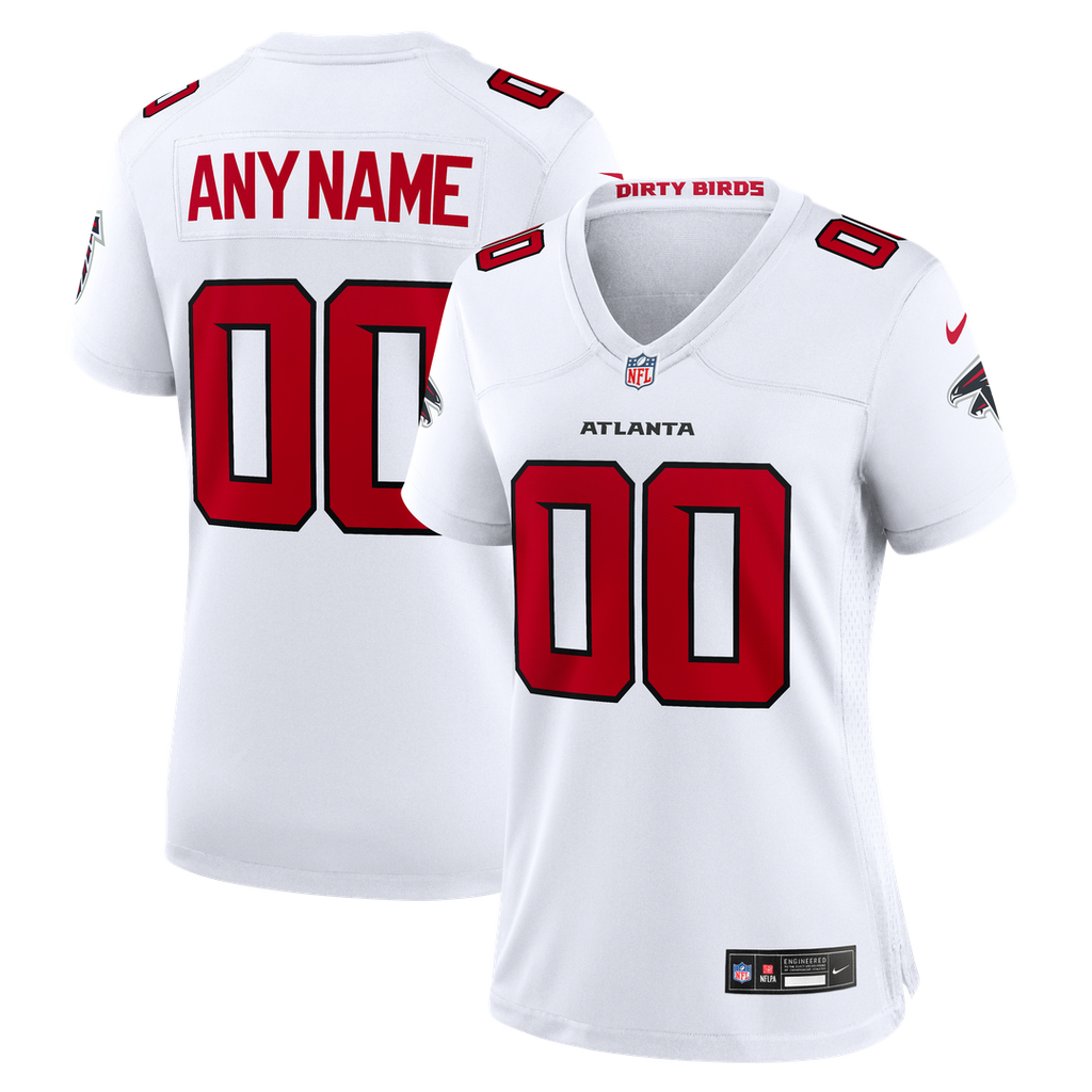 Atlanta Falcons Women's Custom Jersey - Red