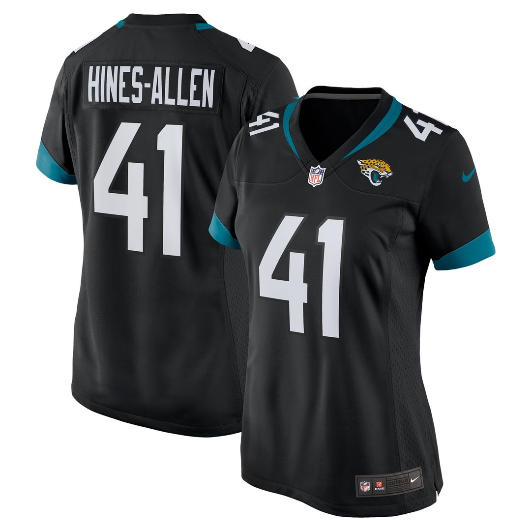 Josh Hines-Allen Jacksonville Jaguars Women's Player Jersey - Teal