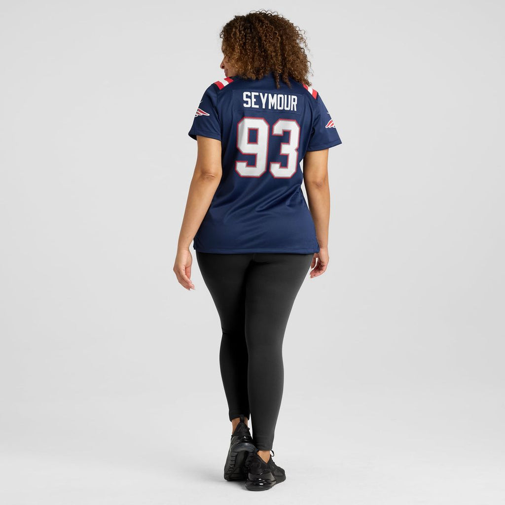 Richard Seymour New England Patriots Women's Retired Player Jersey - Navy