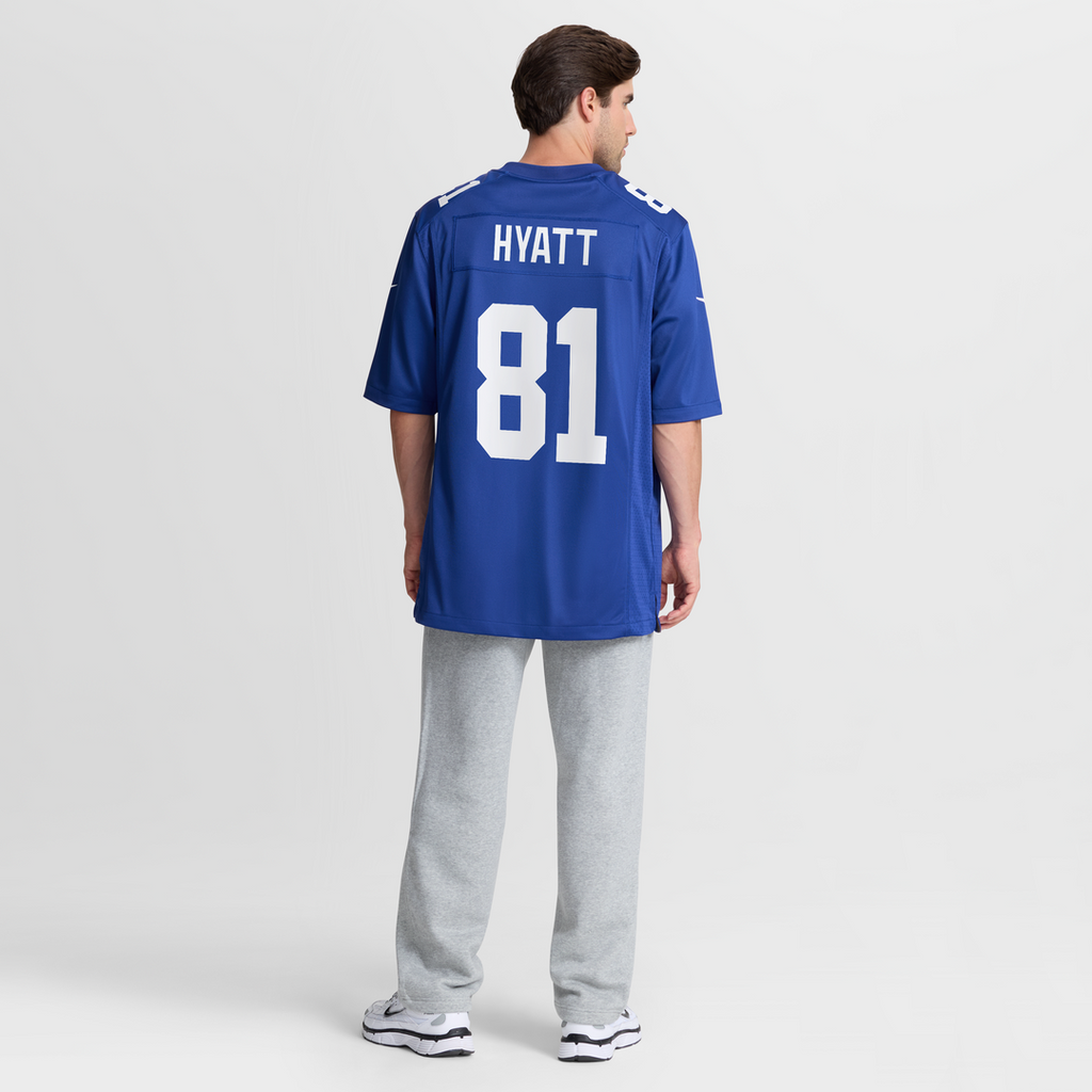 Jalin Hyatt New York Giants Team Jersey - Royal