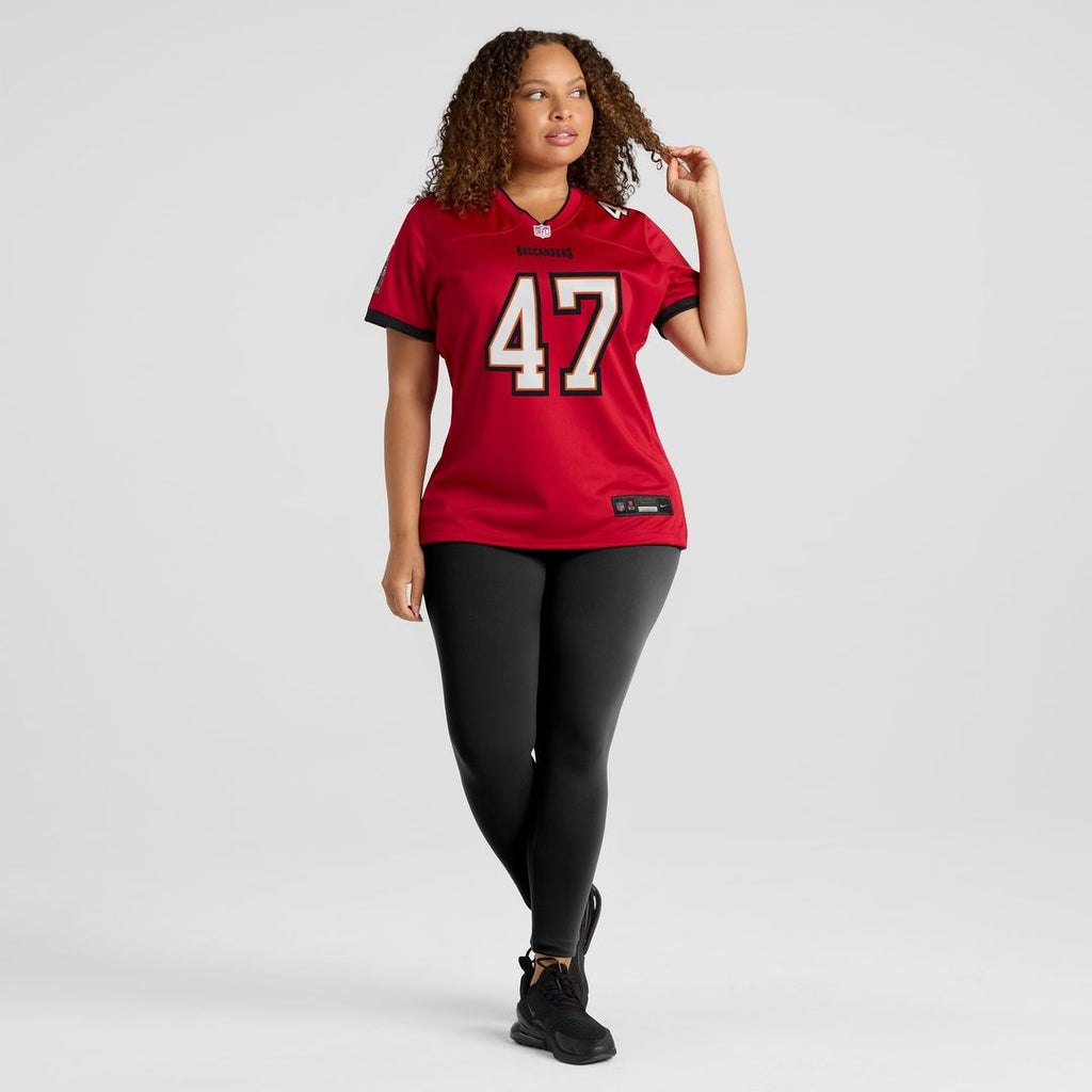 John Lynch Tampa Bay Buccaneers Women's Game Retired Player Jersey - Red