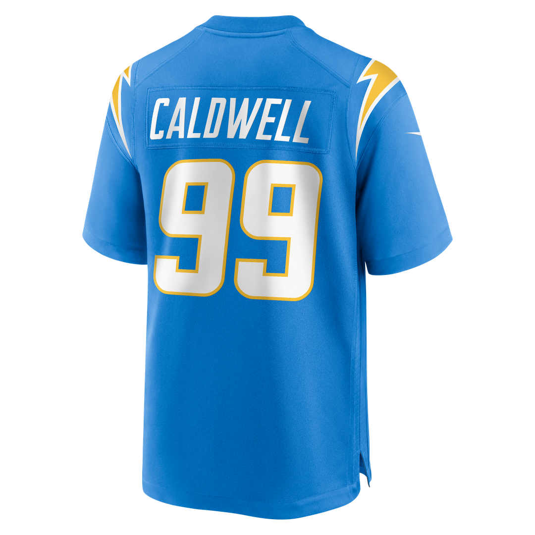 Jamaree Caldwell Los Angeles Chargers Team Jersey - Powder Blue
