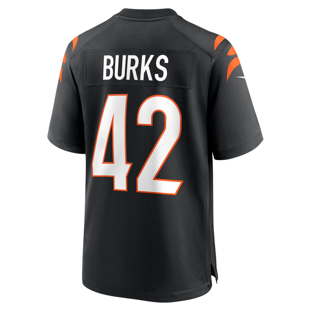 Oren Burks Cincinnati Bengals Team Jersey - Black