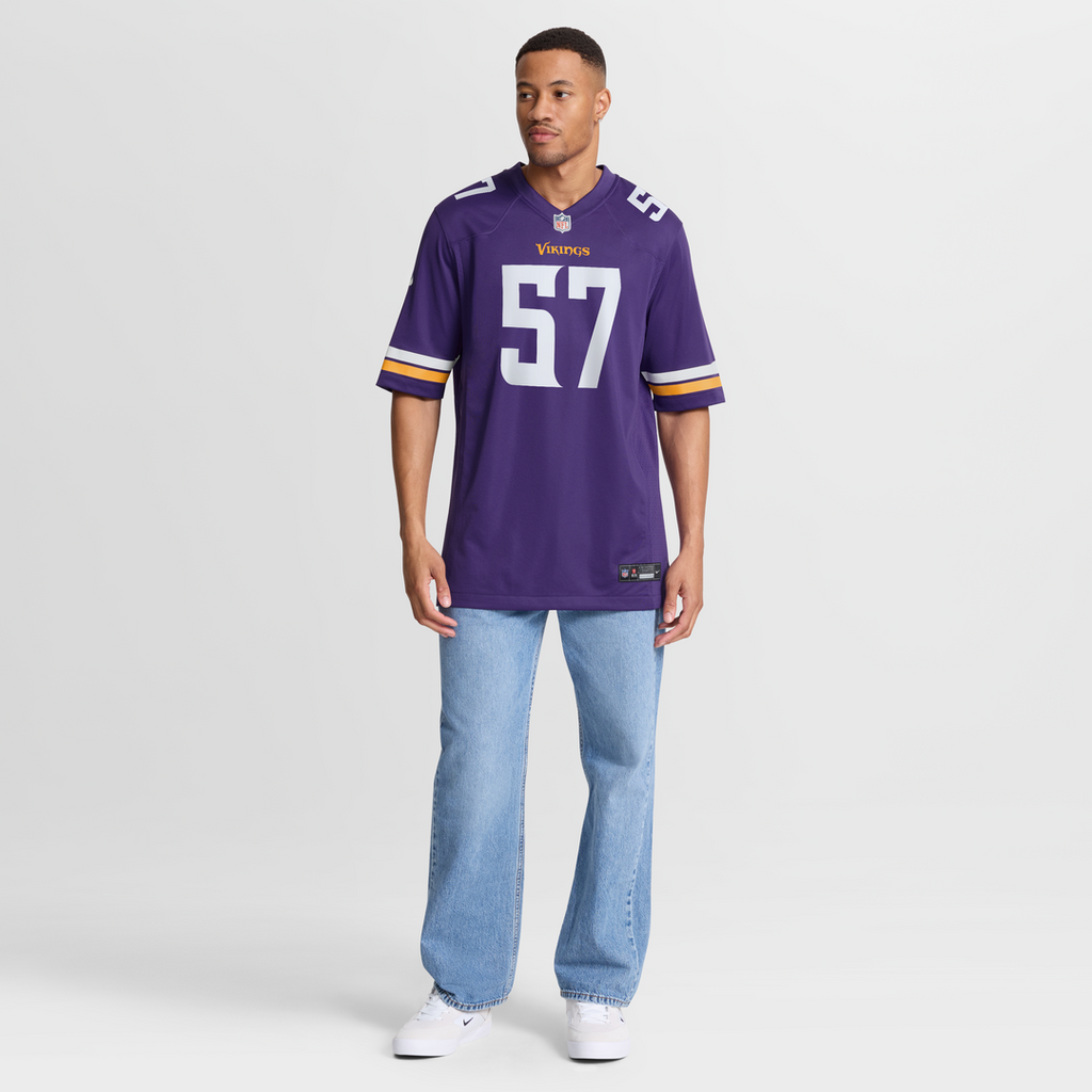 Chaz Chambliss Minnesota Vikings Team Jersey - Purple
