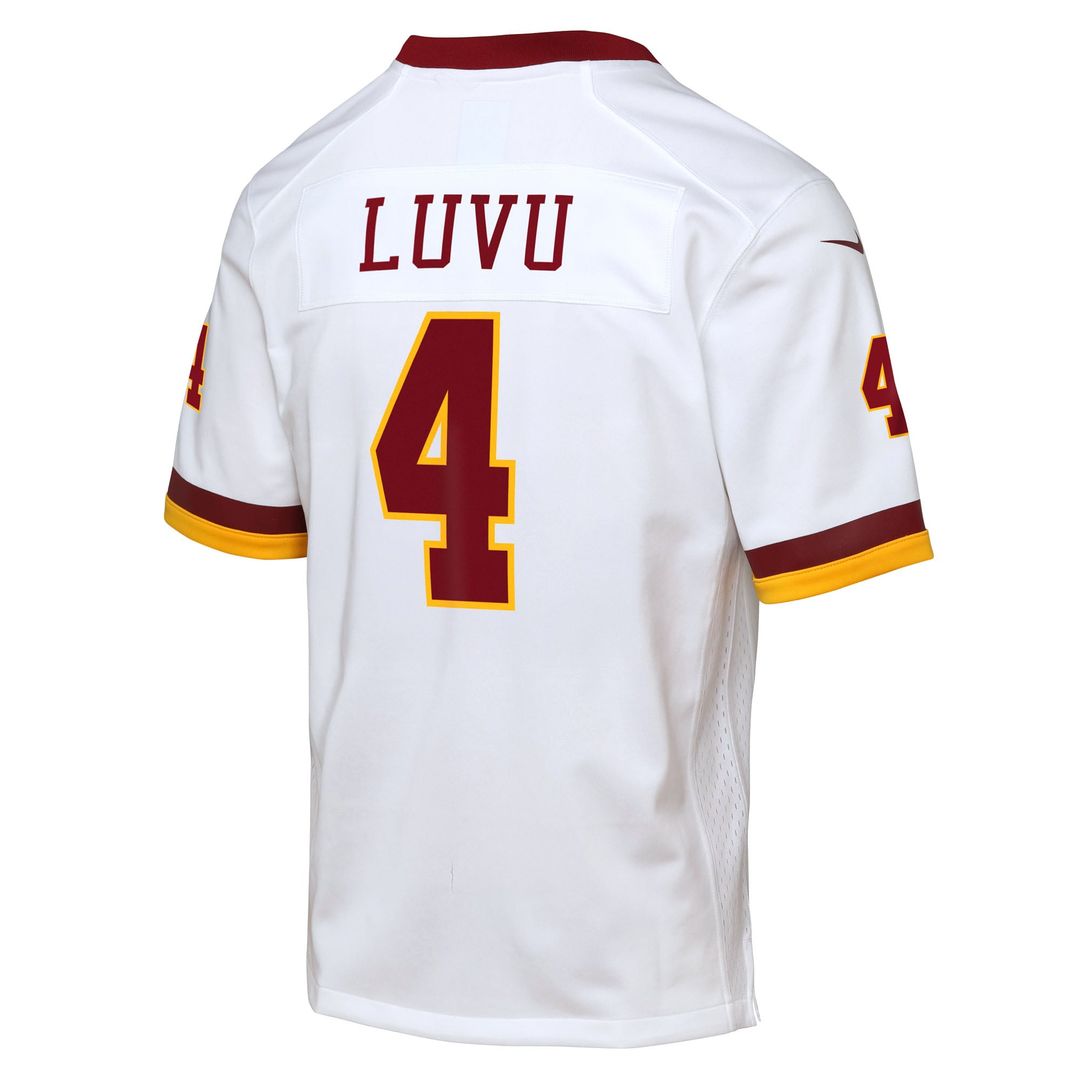 Frankie Luvu Washington Commanders Youth Game Championship Era Jersey - White