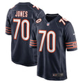 Braxton Jones Chicago Bears Jersey - Navy