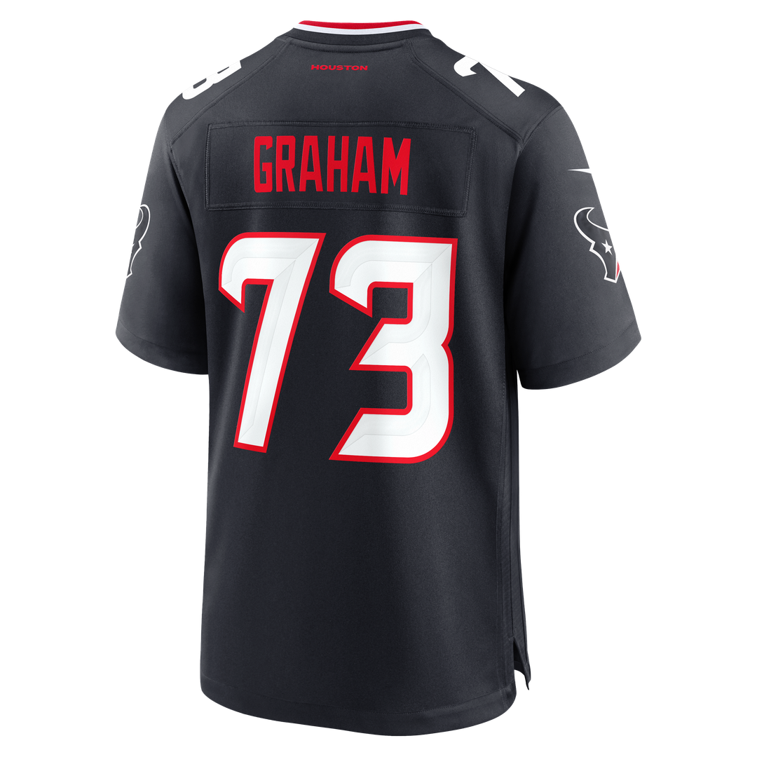 Derrick Graham Houston Texans Team Jersey - Navy