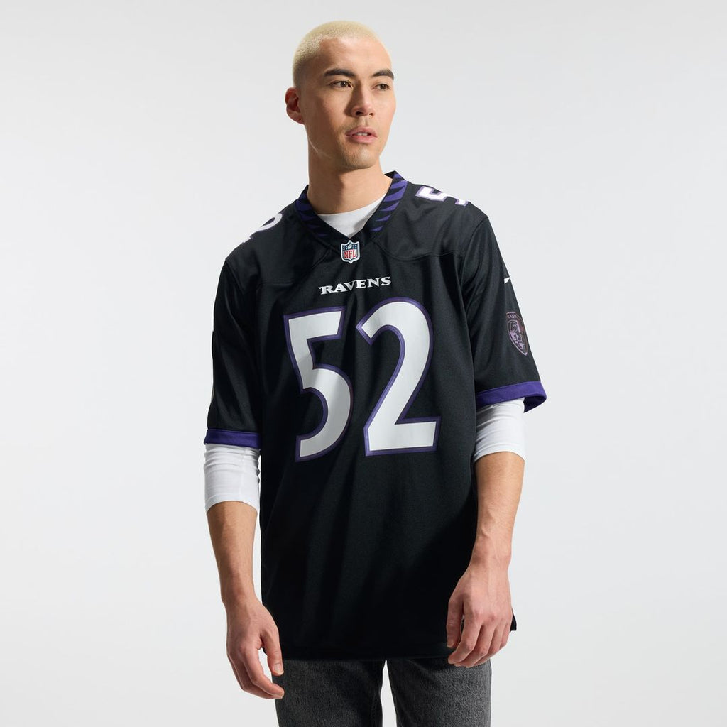 Ray Lewis Baltimore Ravens Alternate Retired Player Jersey - Black