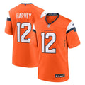 RJ Harvey Denver Broncos Team Jersey - Orange