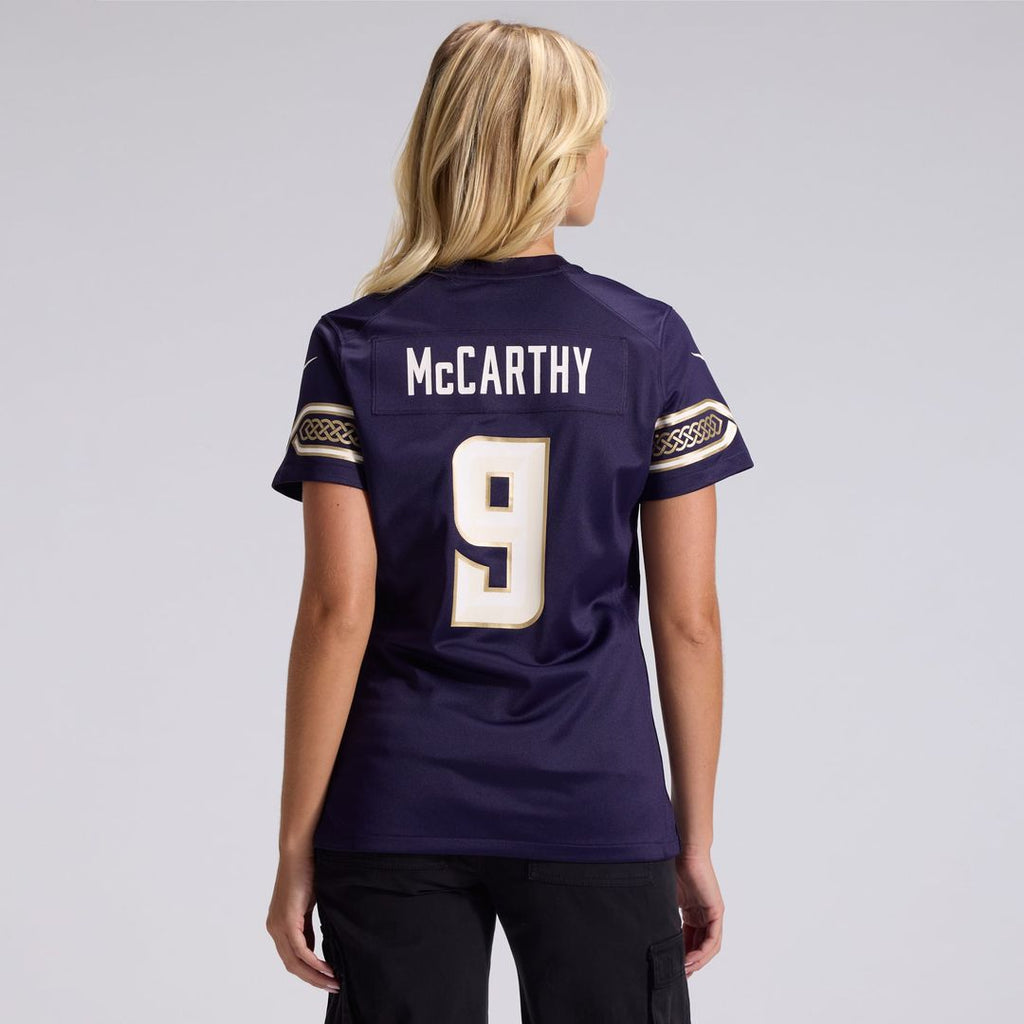 J.J McCarthy Minnesota Vikings Women's 2026 Rivalries Collection Jersey - Purple