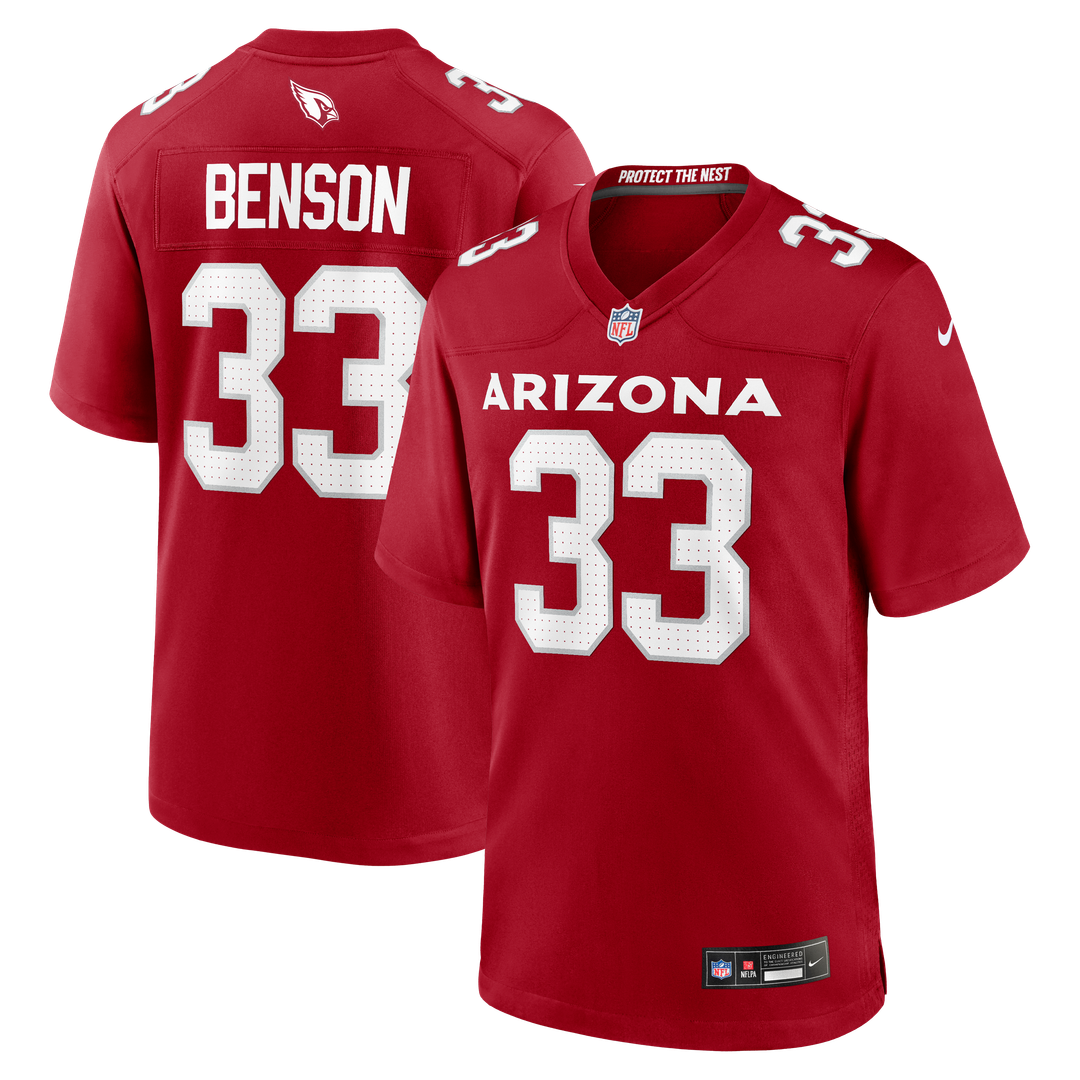 Trey Benson Arizona Cardinals Team Jersey - Cardinal