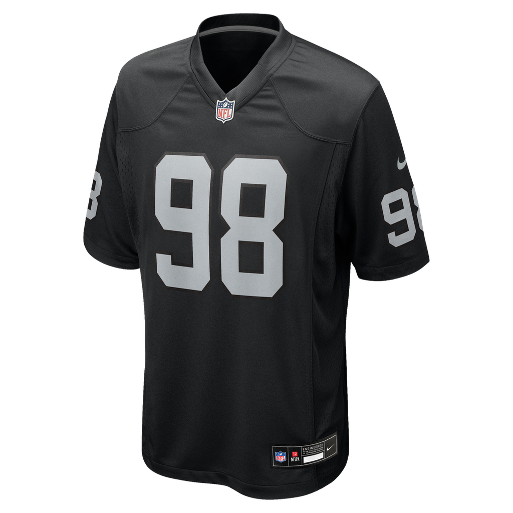 Maxx Crosby Las Vegas Raiders Alternate Jersey - White