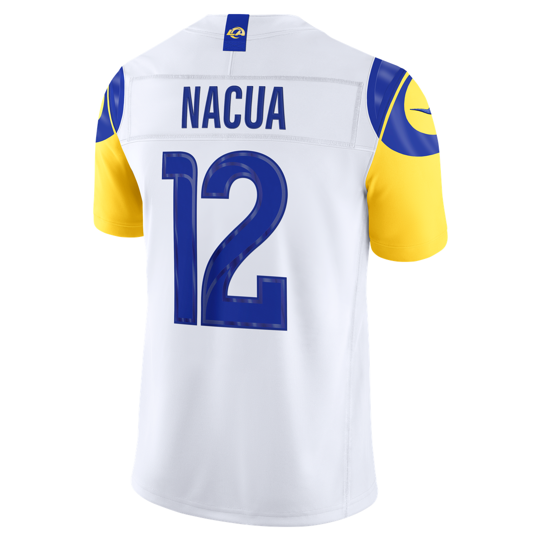 Puka Nacua Los Angeles Rams Stitched Jersey - White