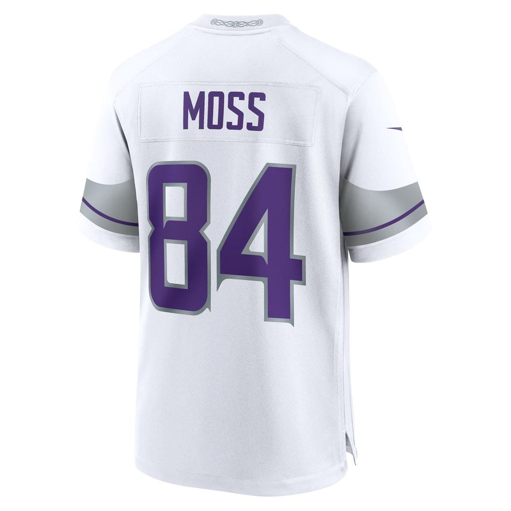 Randy Moss Minnesota Vikings Alternate Retired Player Jersey - White