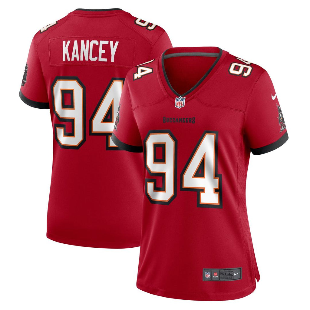Calijah Kancey Tampa Bay Buccaneers Women's Jersey - Red