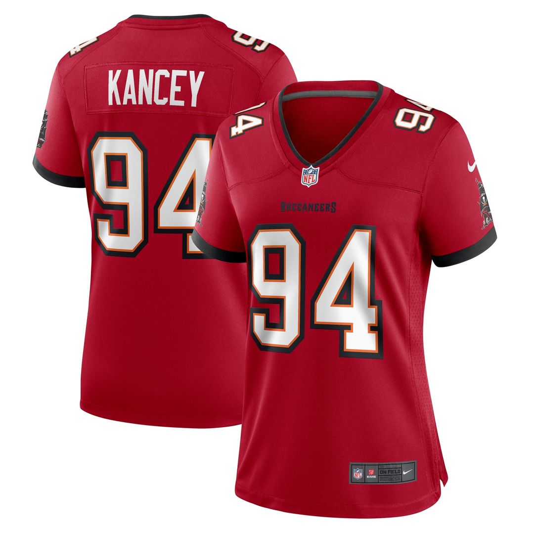 Calijah Kancey Tampa Bay Buccaneers Women's Jersey - Red