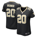 Pete Werner New Orleans Saints Women's Jersey - Black