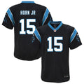 Jimmy Horn Jr. Carolina Panthers Youth Team Jersey - Black