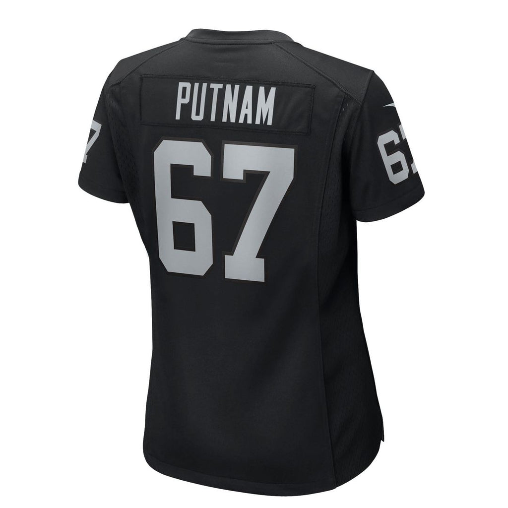 Will Putnam Las Vegas Raiders Women's Team Jersey - Black