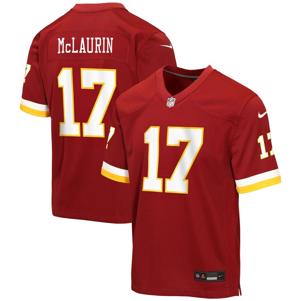 Terry McLaurin Washington Commanders Youth Hail Raiser Alternate Jersey - Black
