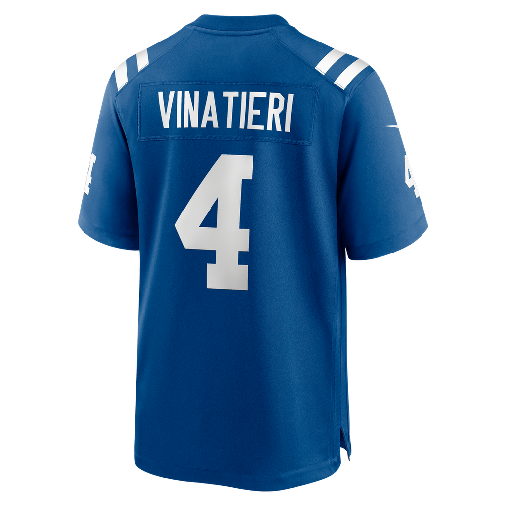Adam Vinatieri Indianapolis Colts Team Retired Jersey - Royal