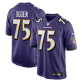 Jonathan Ogden Baltimore Ravens Game Retired Player Jersey - Purple