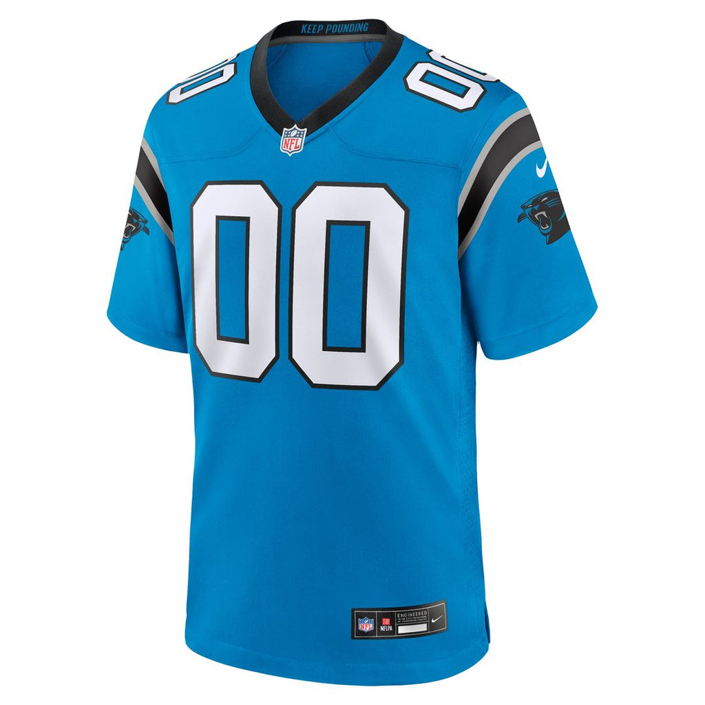 Carolina Panthers Alternate Custom Jersey - Blue
