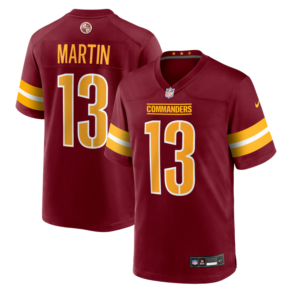Tay Martin Washington Commanders Team Jersey - Burgundy