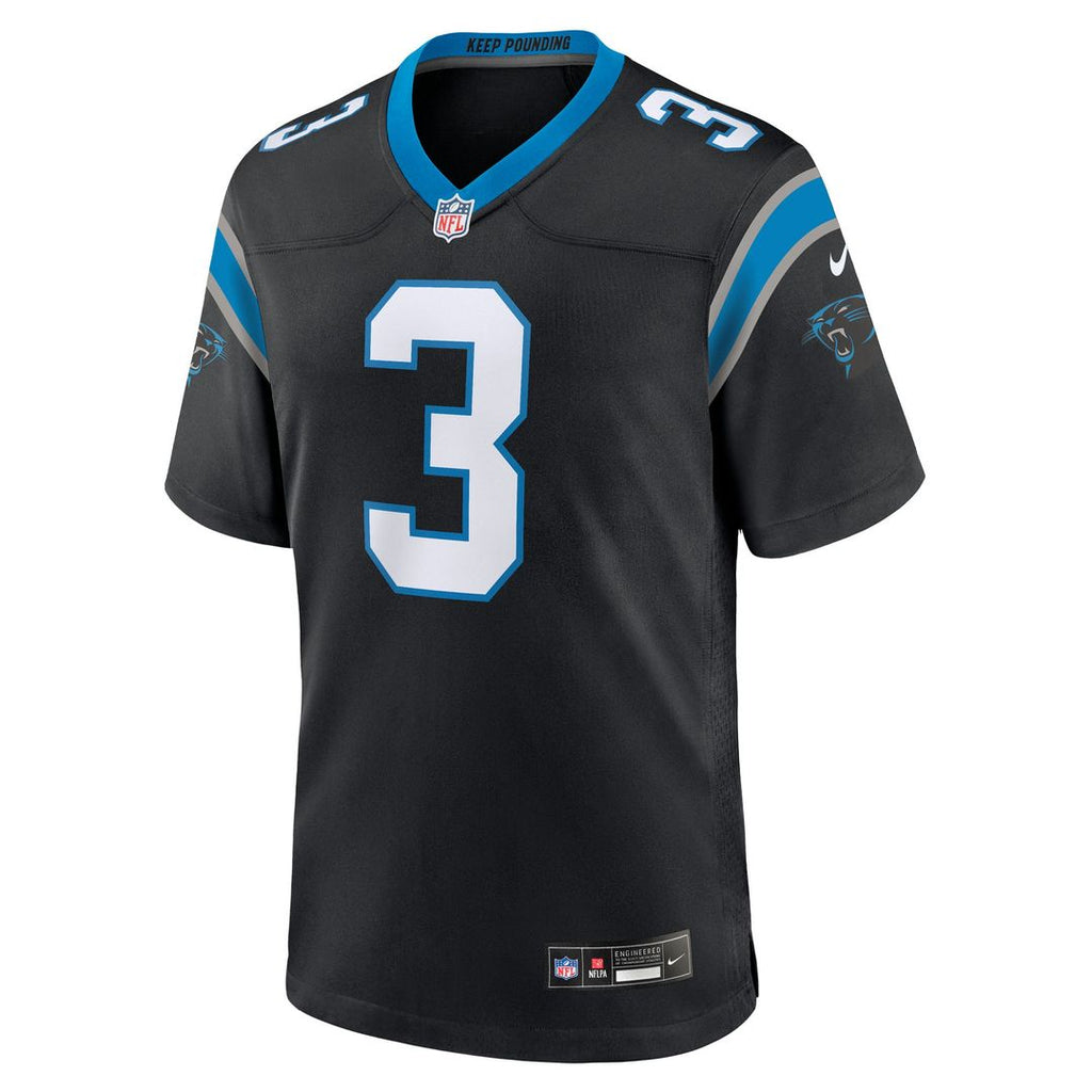 Princely Umanmielen Carolina Panthers Team Jersey - Black