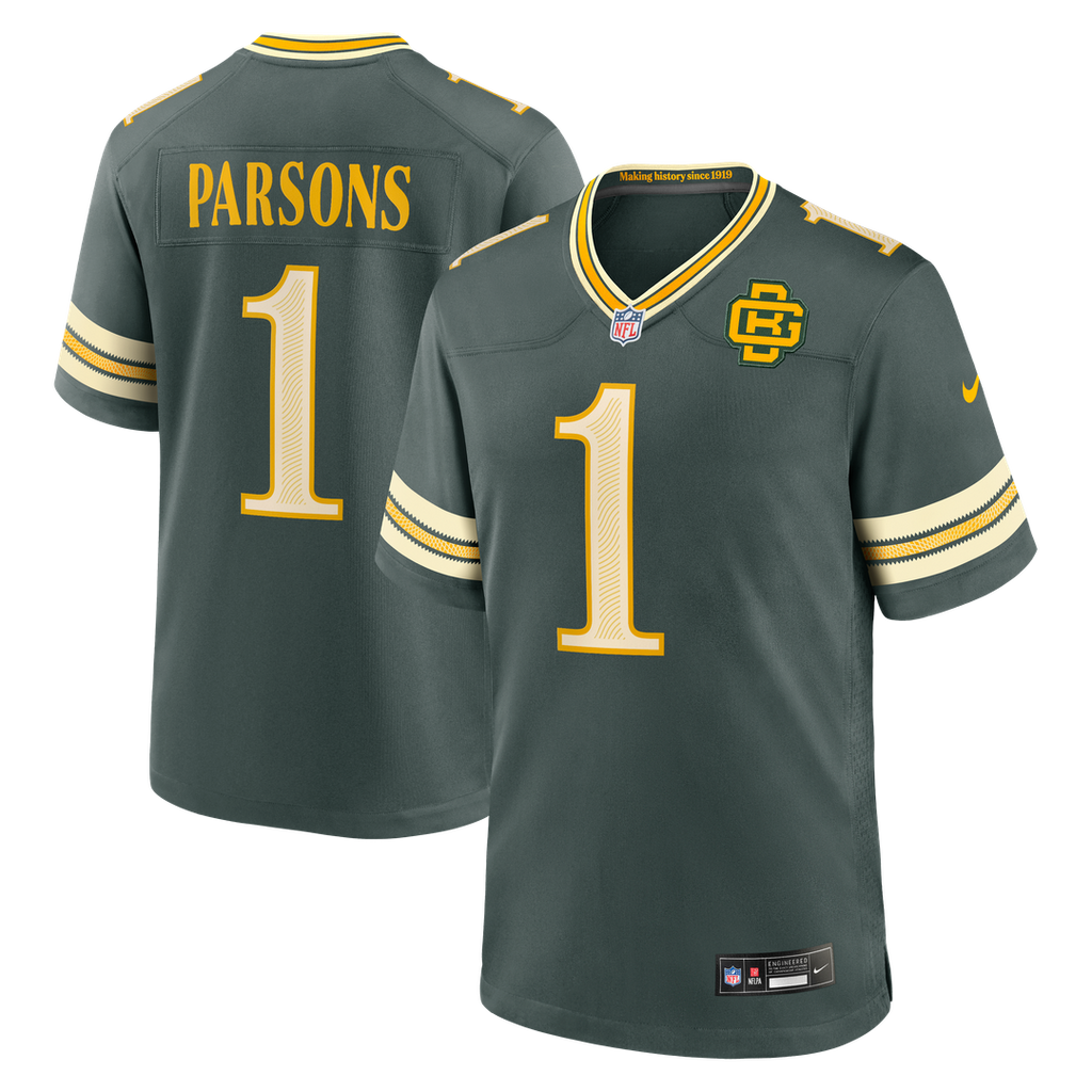 Micah Parsons Green Bay Packers 2026 Rivalries Collection Jersey - Green
