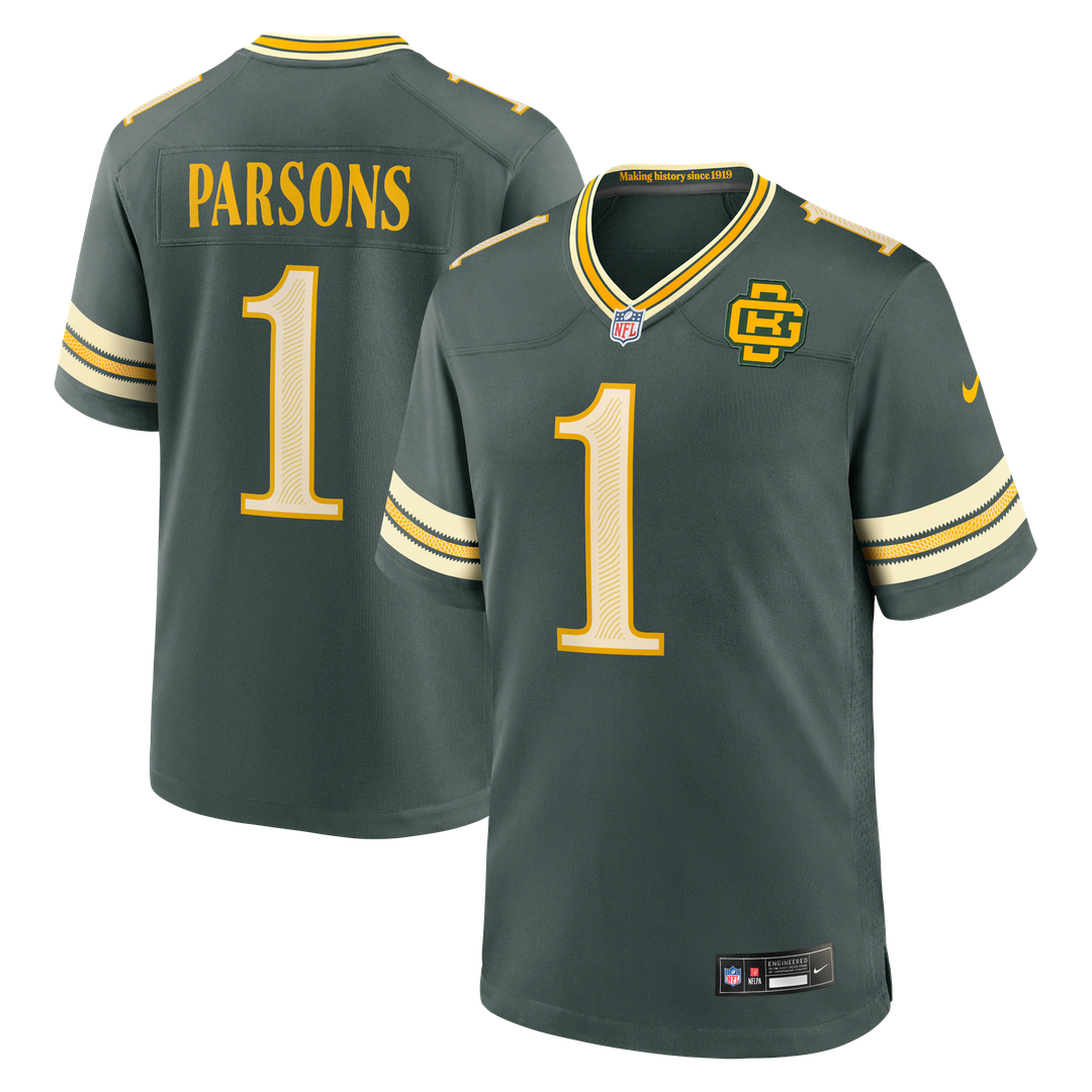 Micah Parsons Green Bay Packers 2026 Rivalries Collection Jersey - Green