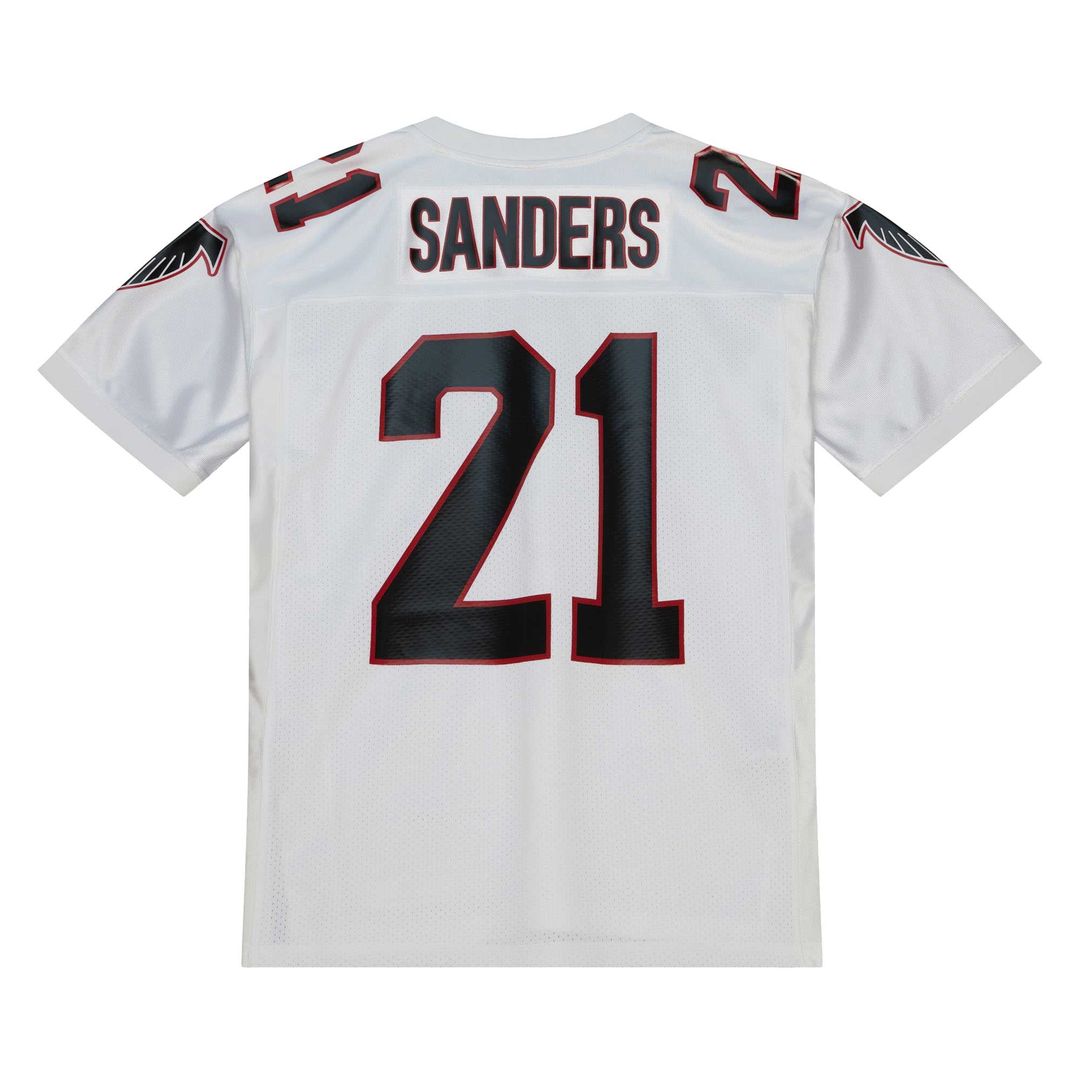 Deion Sanders Atlanta Falcons 1991 Authentic Throwback Retired Player Jersey - White
