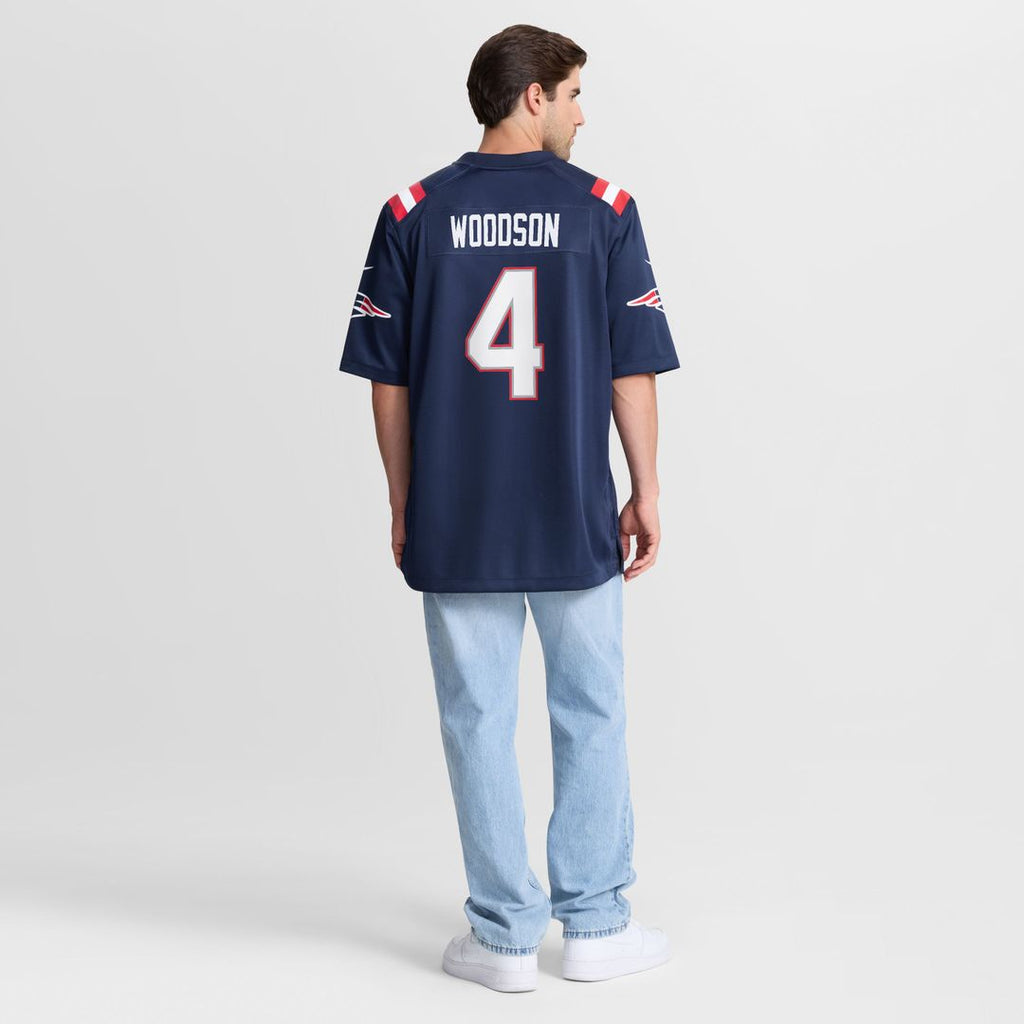 Craig Woodson New England Patriots Team Jersey - Navy