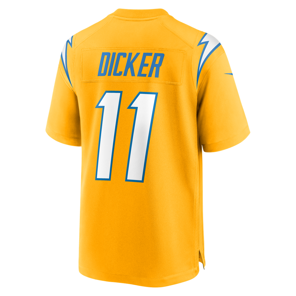 Cameron Dicker Los Angeles Chargers Alternate Jersey - Gold