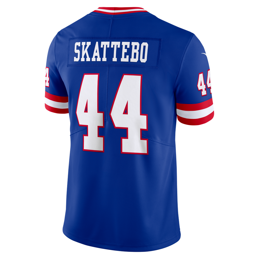 Cam Skattebo New York Giants Vintage White Stitched Jersey - White