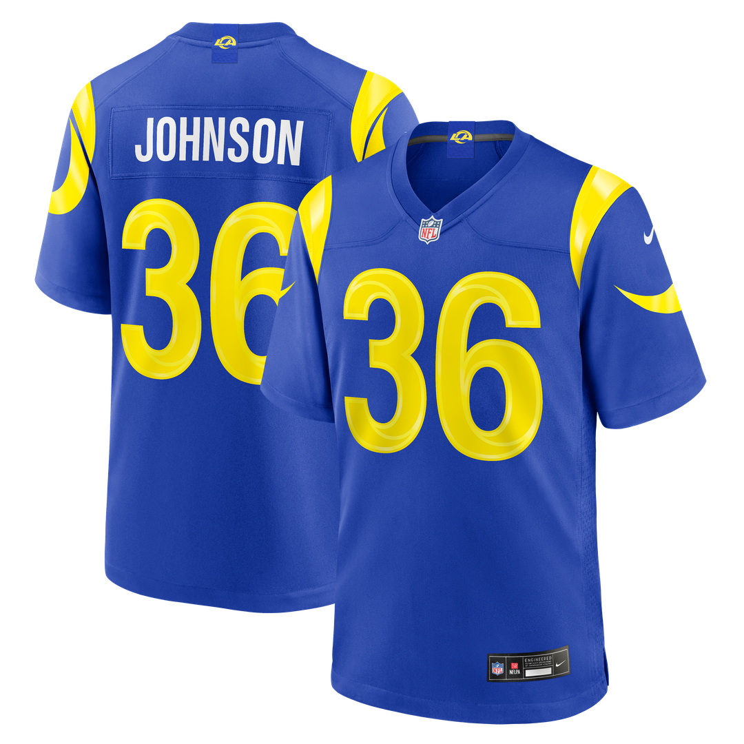 Alex Johnson Los Angeles Rams Team Jersey - Royal