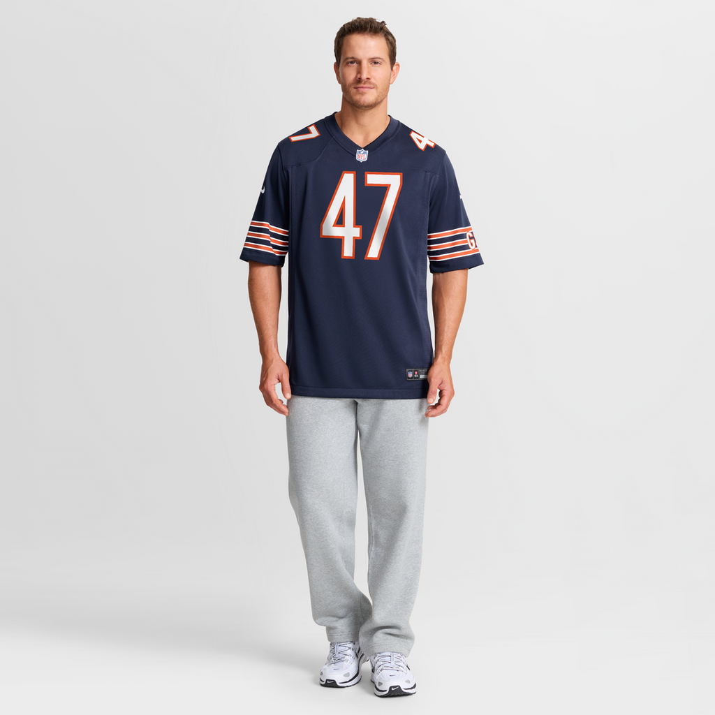 Ruben Hyppolite II Chicago Bears Team Jersey - Navy