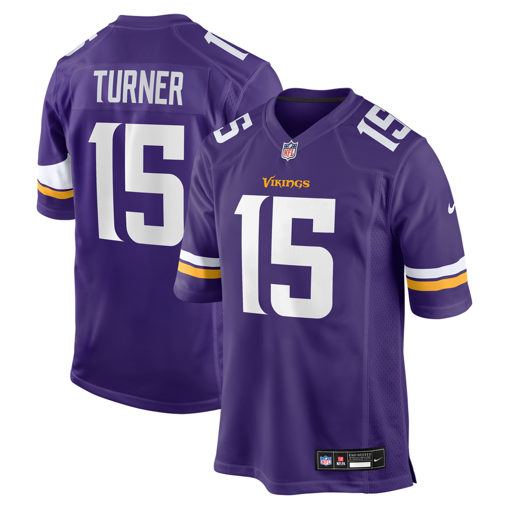 Dallas Turner Minnesota Vikings Alternate Jersey - White
